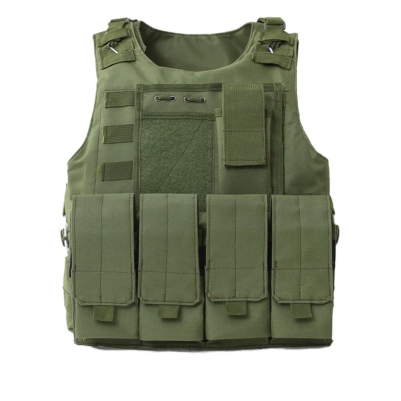 Chaleco táctico MOLLE ajustable para airsoft y seguridad táctica - imagen 4
