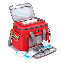 Bolsa de primeros auxilios bandolera impermeable de nylon