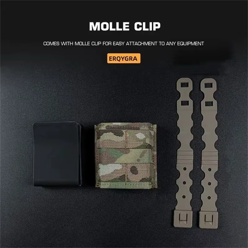 Bolsa táctica MOLLE para cargadores Airsoft con liberación rápida - imagen 5