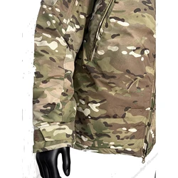 Chaqueta táctica de invierno algodón grueso resistente al frío
