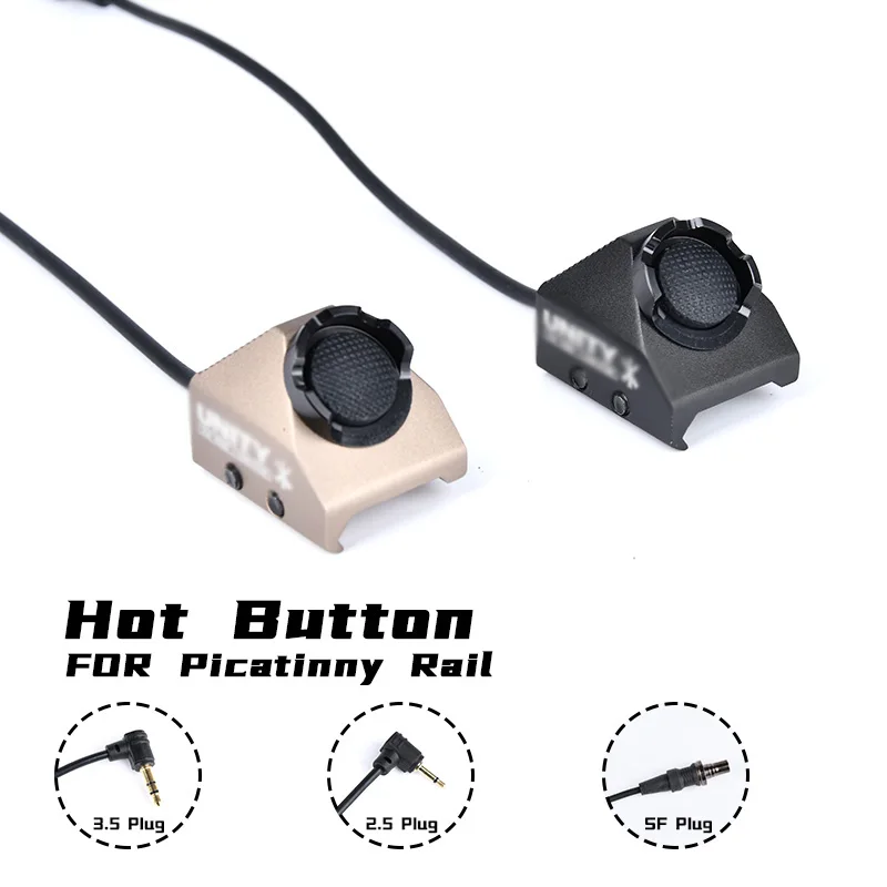 WADSN Interruptor táctico remoto botón caliente Surefire M300/M600 - imagen 4