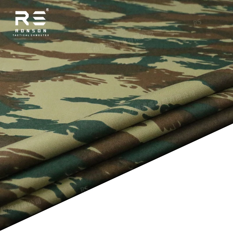Tela táctica camuflaje lagarto Grecia de nailon ripstop MOLLE - imagen 2