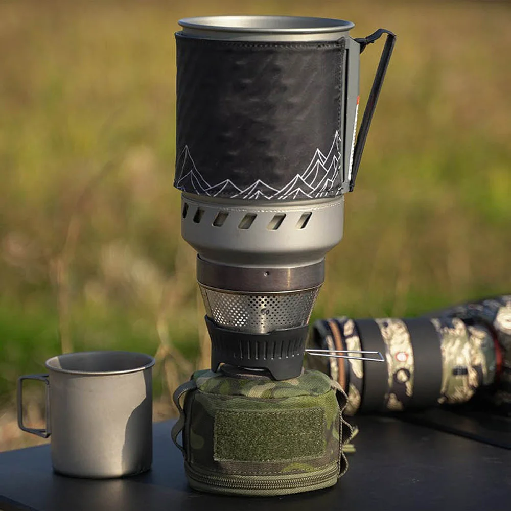 Bolsa táctica para cilindro de gas camping - imagen 4