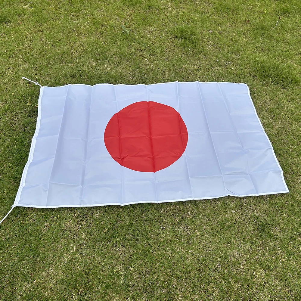 Bandera de Japón táctica de poliéster resistente interior y exterior - imagen 4