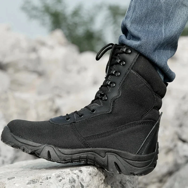 Zapatillas de senderismo impermeables hombre antideslizantes resistentes al desgaste - imagen 4