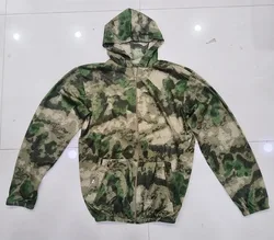 Chaqueta táctica camuflaje transpirable ligera con capucha y cremallera