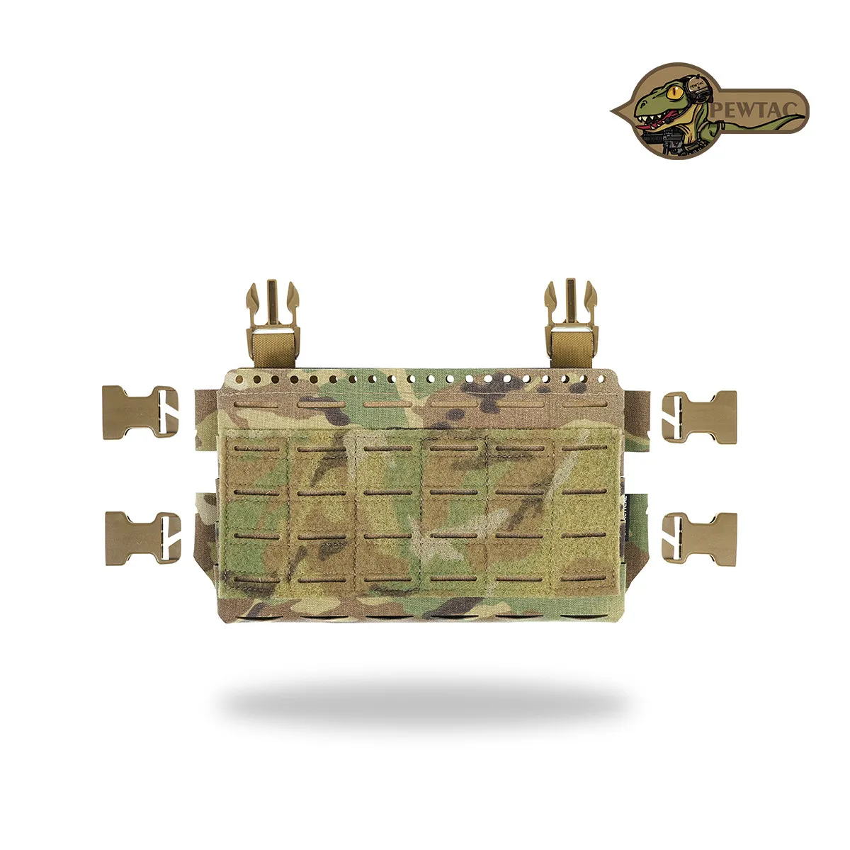 Chaleco táctico PEW TACTICAL SS MK6 LV120 panel modular MOLLE - imagen 2