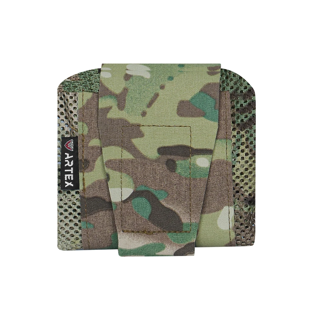 Bolsa táctica MOLLE plegable de nailon 500D con malla ajustable - imagen 4