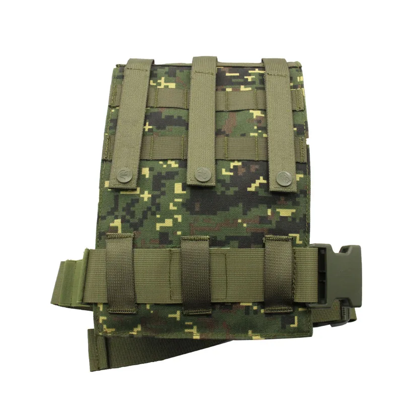 EMR Chaleco táctico con bolsa de pierna MOLLE para máscara antigás - imagen 2