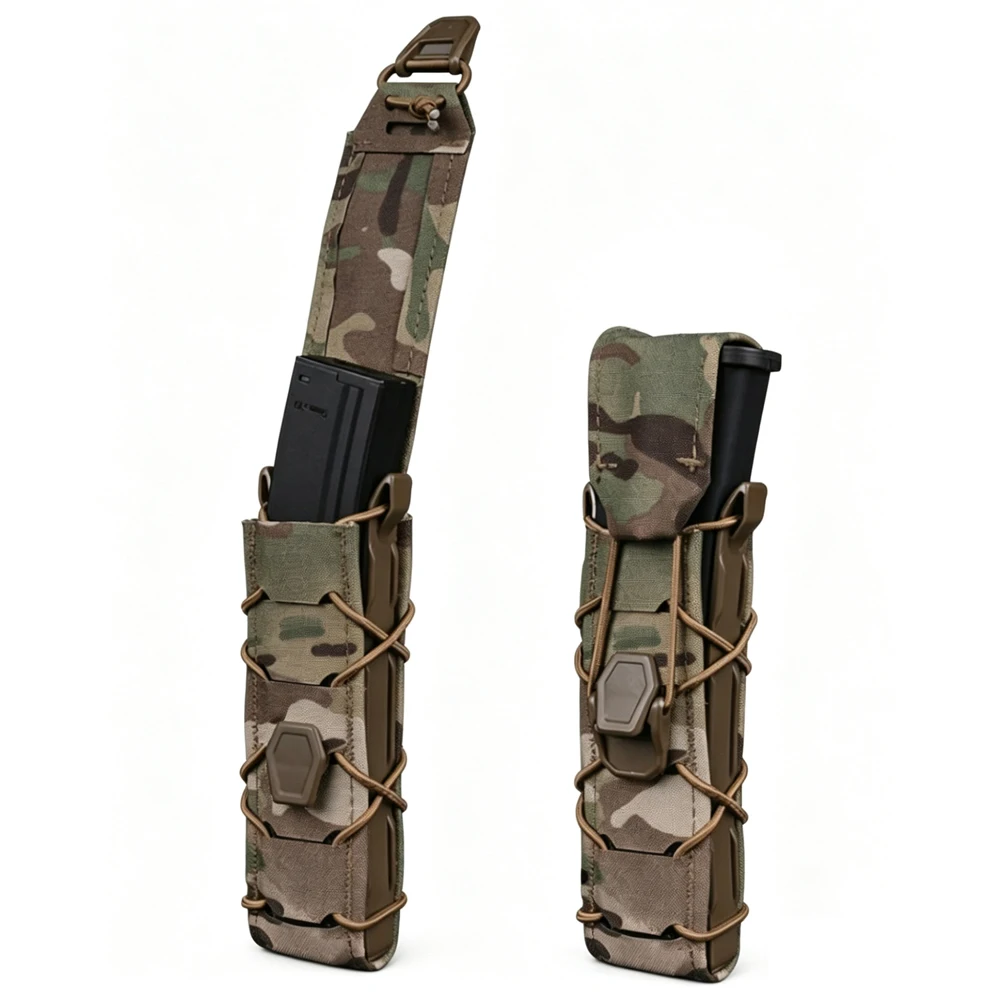 Funda táctica V2 para cargador 9 mm con solapa liberación rápida – - imagen 5
