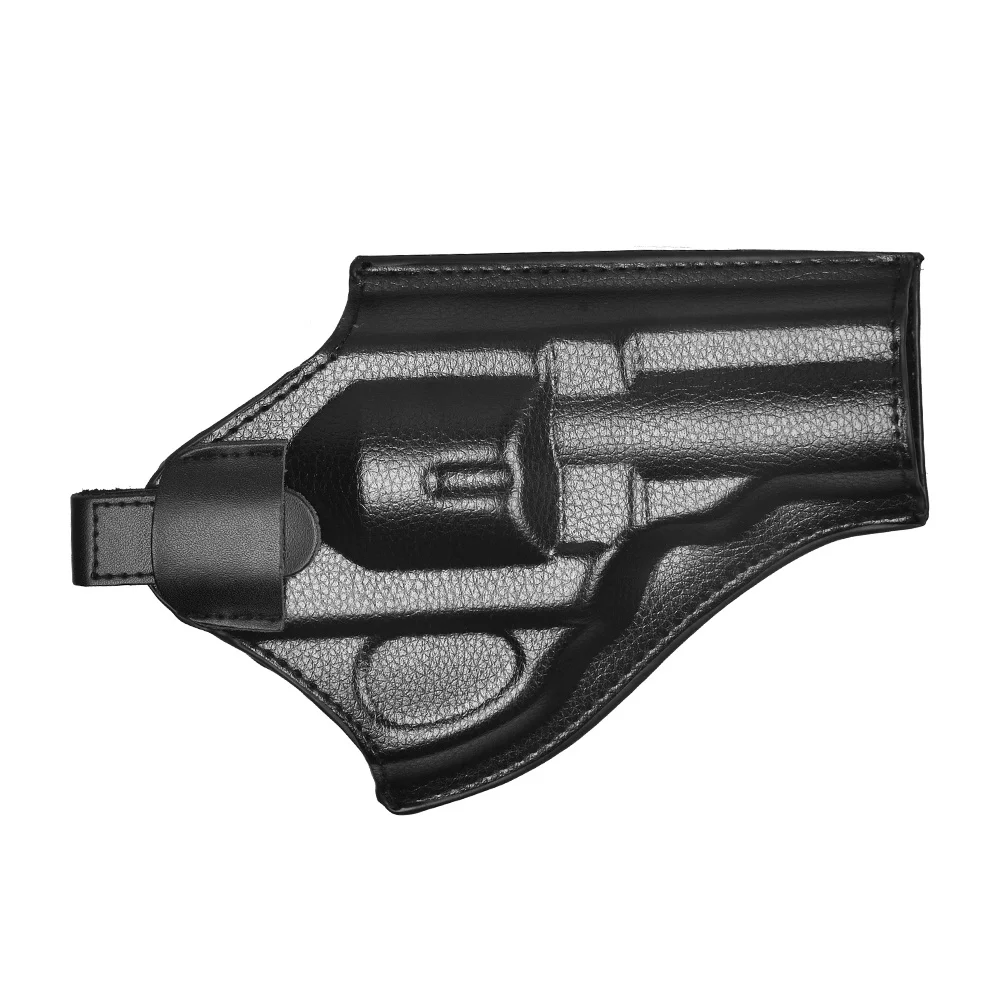 Funda táctica de revólver cuero universal rápida Airsoft para caza - imagen 5