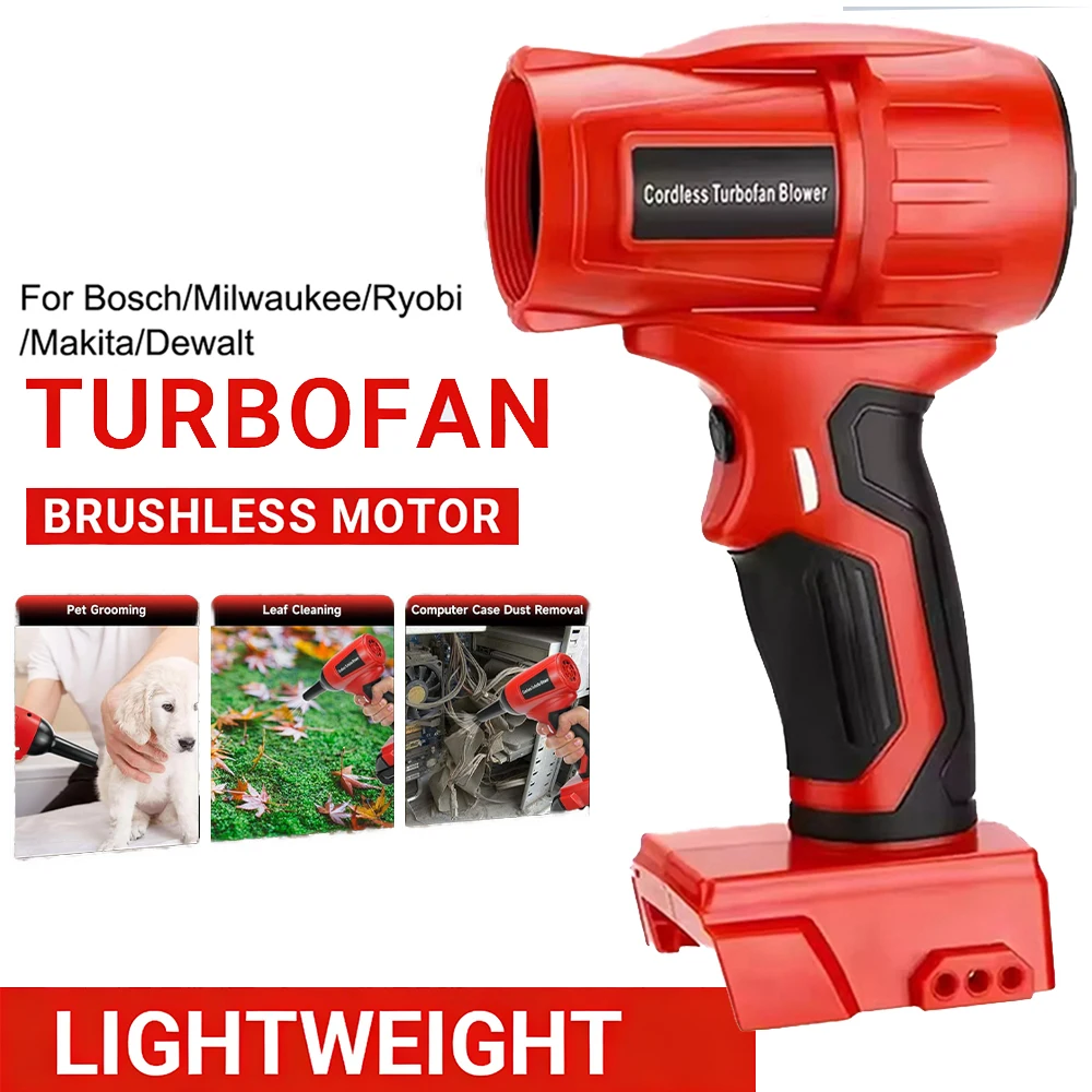 Ventilador inalámbrico Makita/Bosch/Dewalt – multiboquilla ajustable - imagen 5