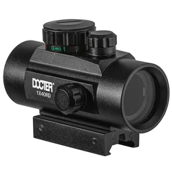 Mira táctica punto rojo 1x40 colimador riel 11mm 20mm caza