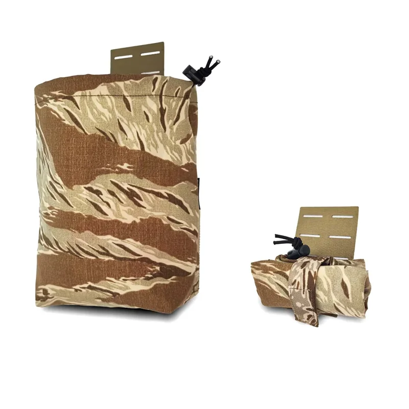 Bolsa táctica MOLLE plegable para almacenamiento y cintura multifunción - imagen 2