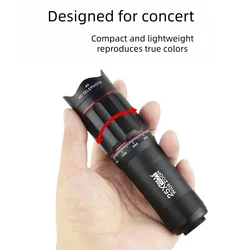 Telescopio portátil HD plegable de distancia para viajes y campamentos