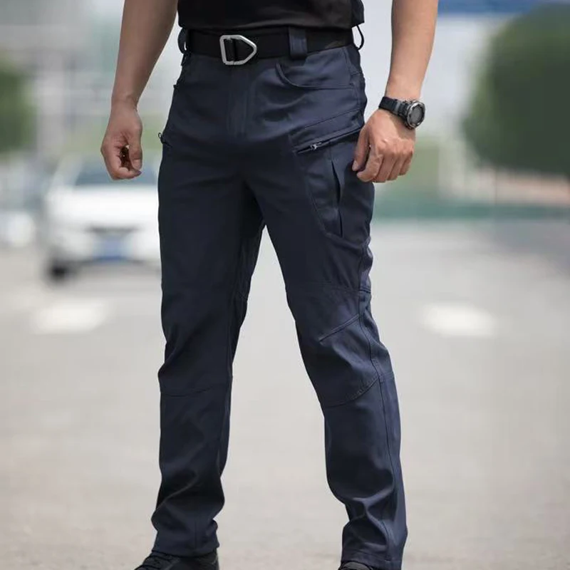 Pantalón cargo softshell táctico – Elástico/secado rápido hombre - imagen 5