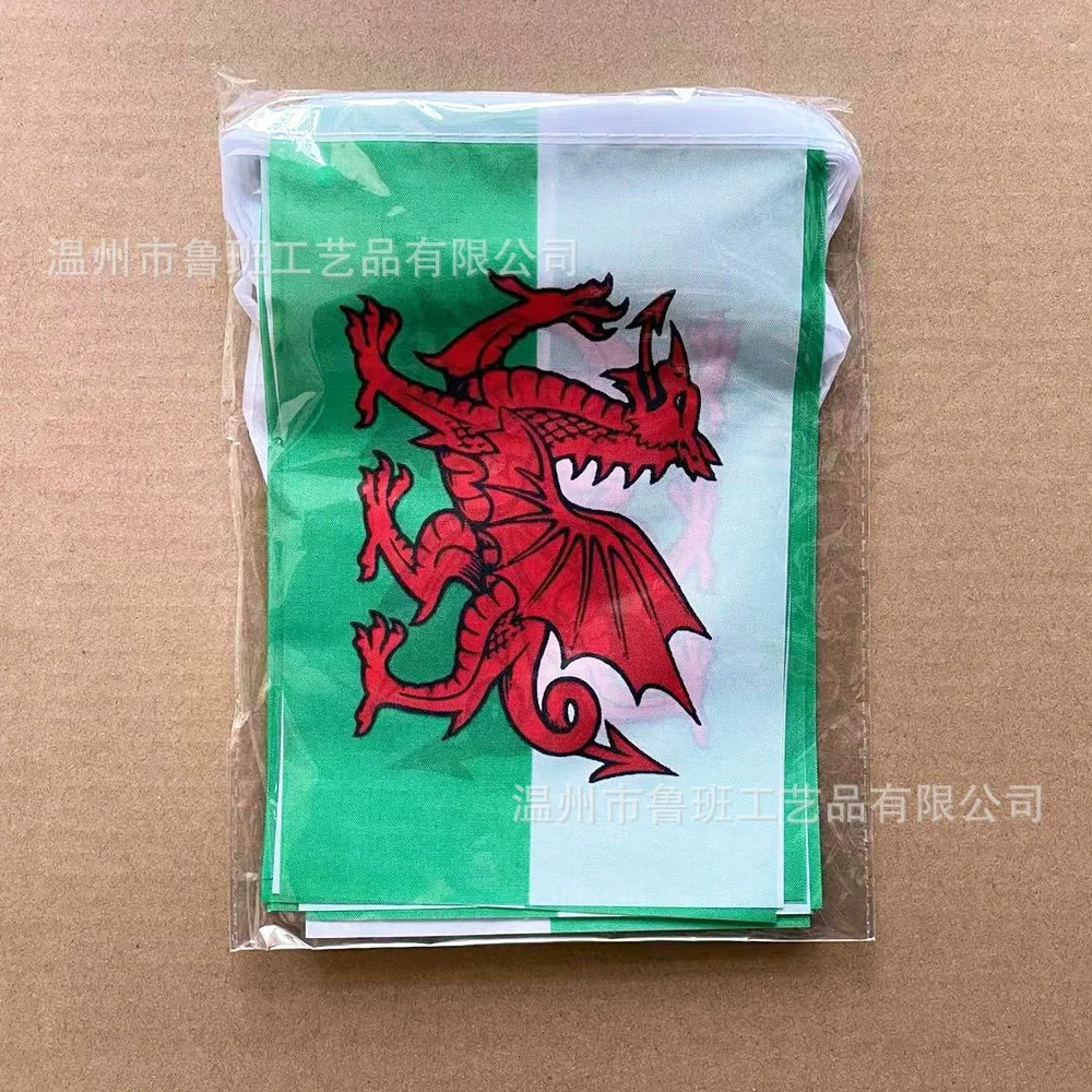 Banderín de Gales para decoración de fiestas y festivales - imagen 4