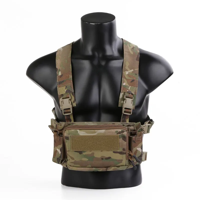 Chaleco Táctico Emersongear Modular Ajustable MOLLE con D3CR - imagen 4