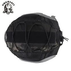 SINAIRSOFT Funda táctica casco Fast con cordón elástico Airsoft