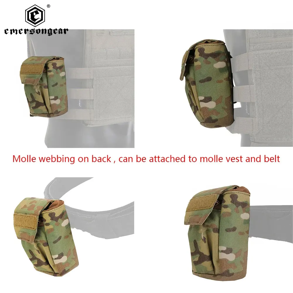 Bolsa táctica MOLLE Emersongear – Compacta para caza y herramientas - imagen 5