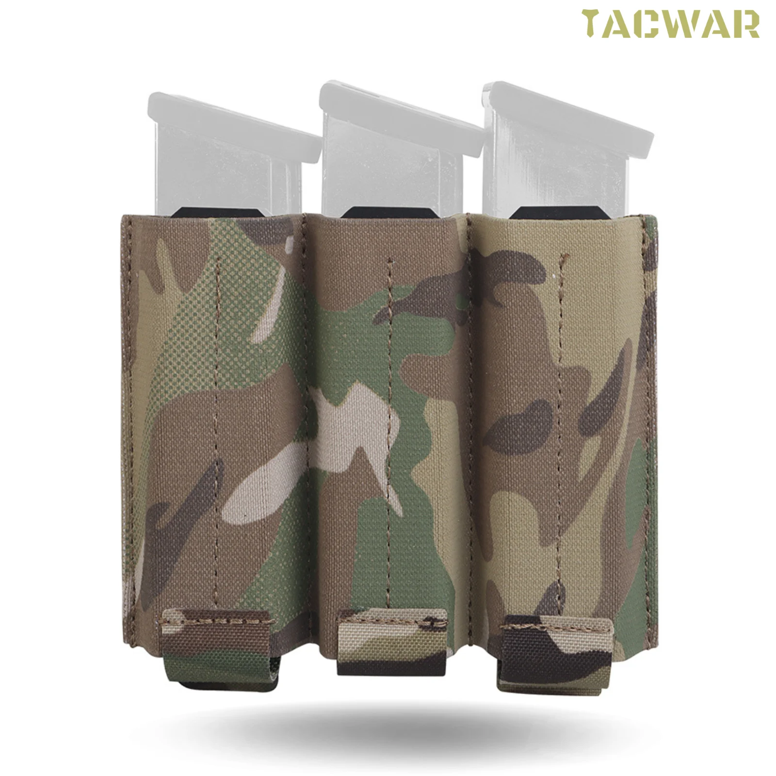 Funda MOLLE elástica para cargador de pistola con linterna EDC - imagen 4