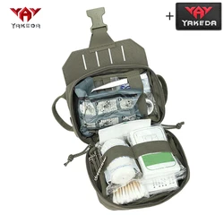 Bolsa táctica MOLLE YAKEDA de liberación rápida
