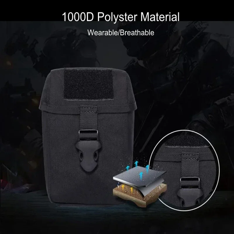 Kit IFAK MOLLE EDC primeros auxilios táctico plegable para camping - imagen 5