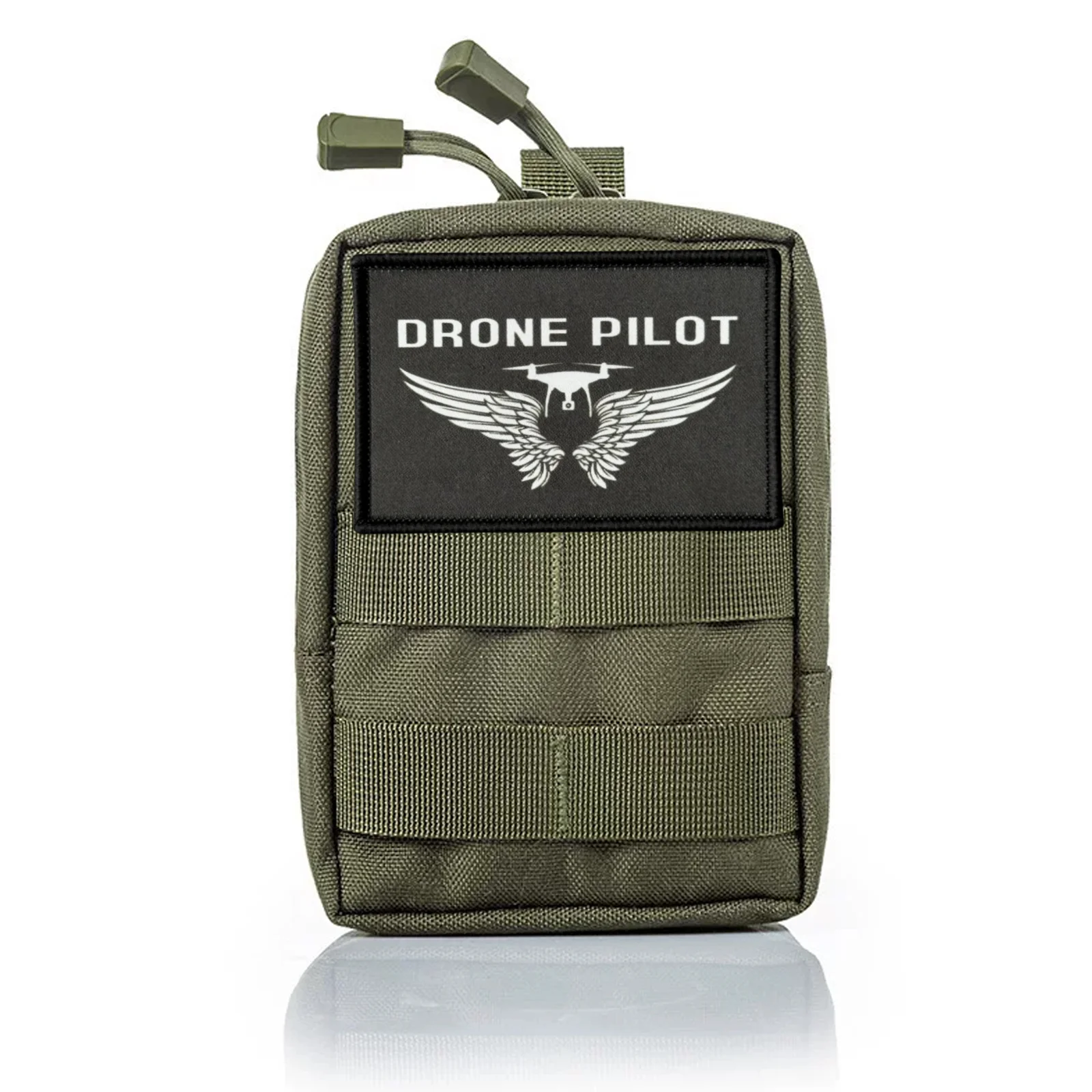 Parche táctico de piloto de dron con cierre de velcro - imagen 4