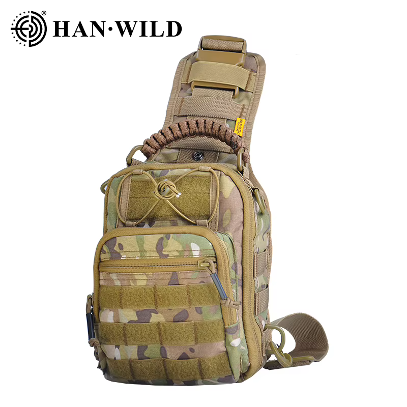 Bolso táctico de pecho MOLLE impermeable – Caza y senderismo - imagen 4