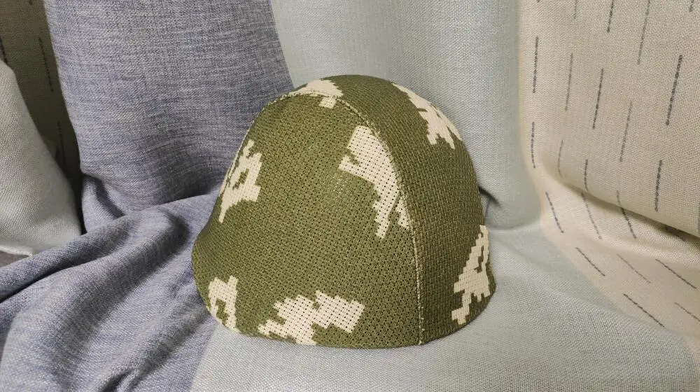 Funda casco táctico camuflaje blanco compatible SSH48/60/68 - imagen 2