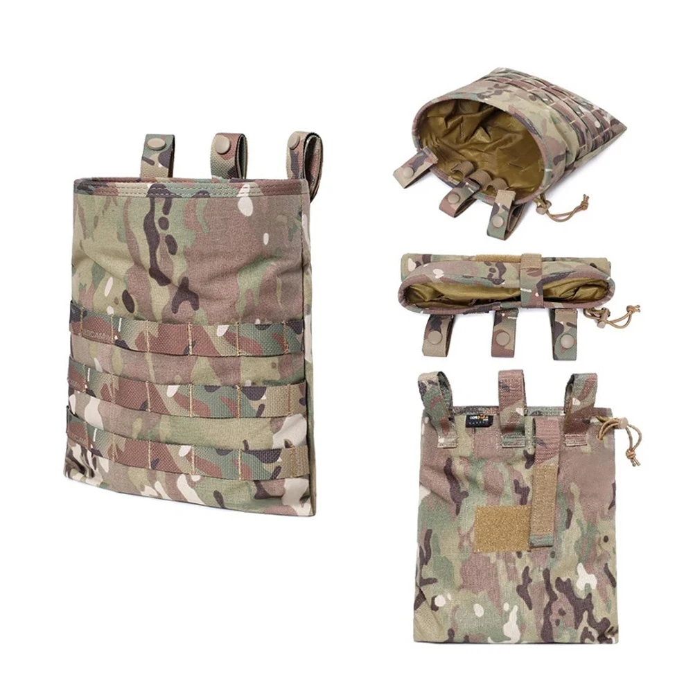 Bolsa MOLLE enrollable y diseño para uso exterior