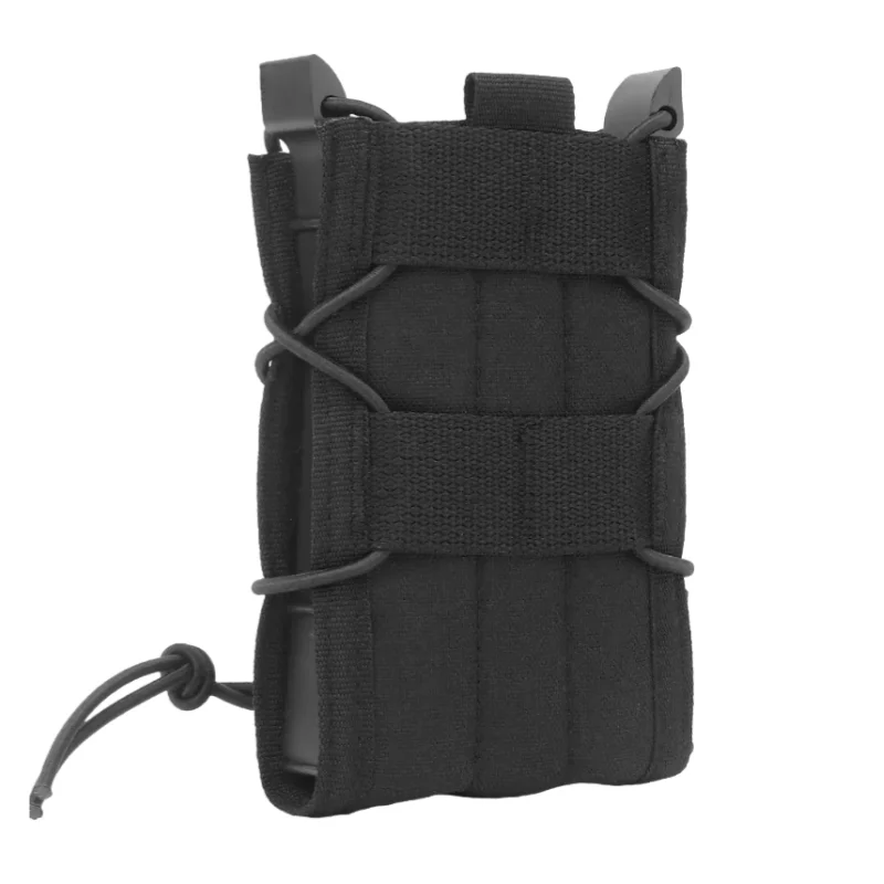 Funda integrada en sistema MOLLE de chaleco táctico