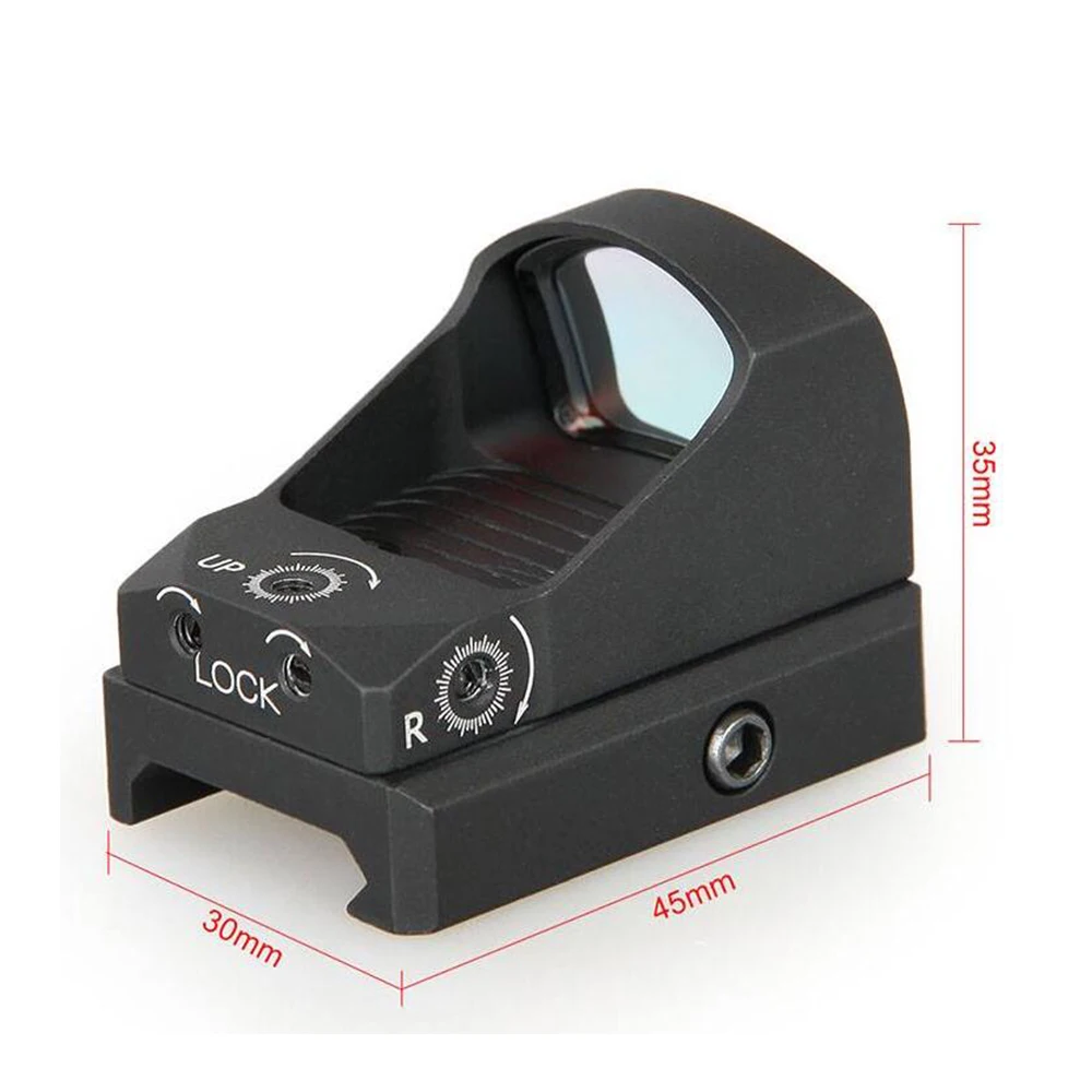 Ven Optics Mira punto rojo para riel Picatinny estándar táctica - imagen 2