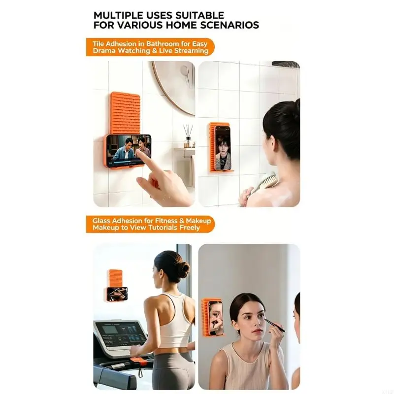 Soporte para teléfono base antideslizante y silicona flexible - imagen 5