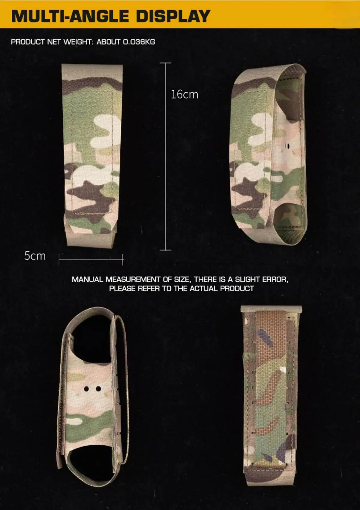 Bolsa TKO vista lateral con orificios para cordón