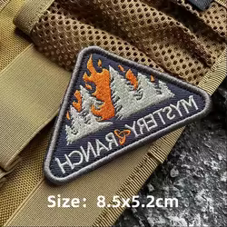 Parche MOLLE granja misteriosa bordado velcro – Insignia moral