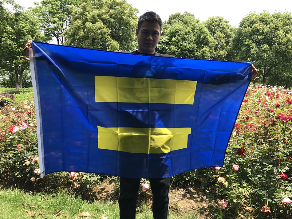 Bandera LGBTQIA de poliéster 90x150 cm para colgar
