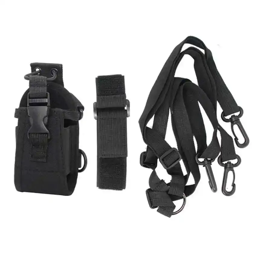 Bolsa táctica MOLLE para walkie talkie con funda cinturón - imagen 2