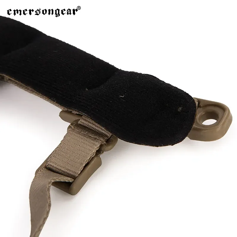 Arnés H-Nape Emersongear retención casco MICH táctico - imagen 3