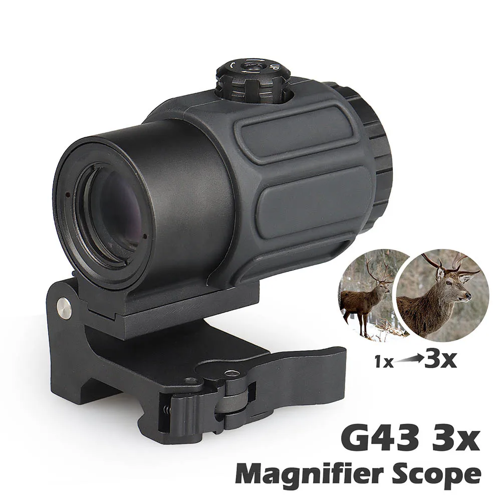 Mira telescópica 3X G43 con montura QD de desmontaje rápido - imagen 5