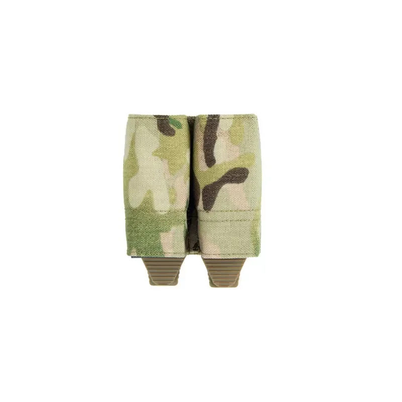 Porta Cargadores Táctico Multicam con sistema MOLLE y bolsillo kit - imagen 4