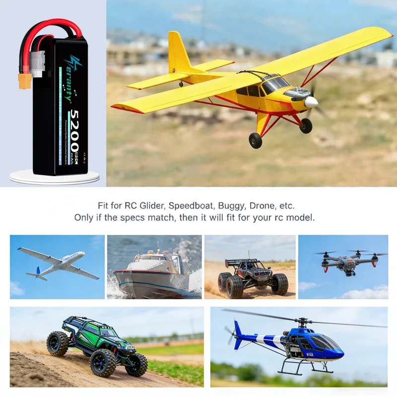 Uso en drones FPV y UAV con formato RC