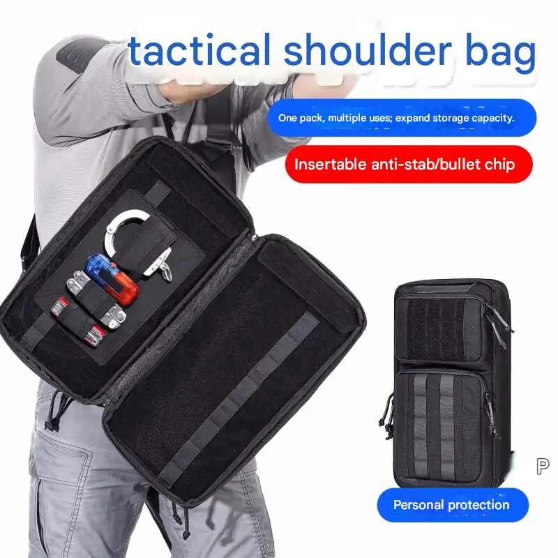 Bolsa Táctica Hombro EDC – Organizador Militar para Senderismo y Ciclismo - imagen 2
