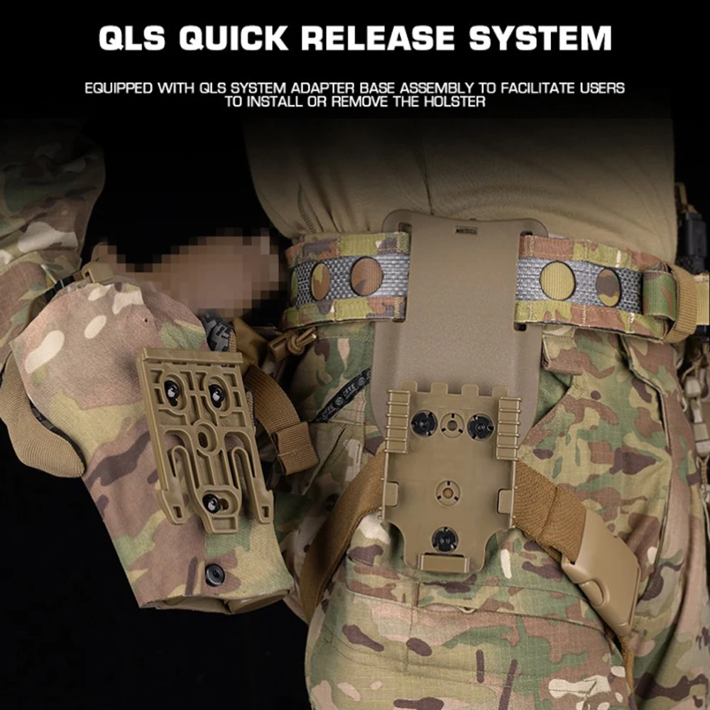 Funda Safariland QLS SIG Sauer P320 M17 M18 Airsoft - imagen 4