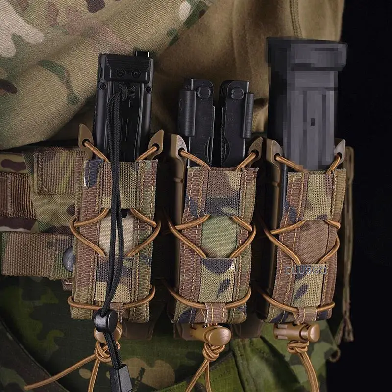 Funda táctica MOLLE para cargador 9mm