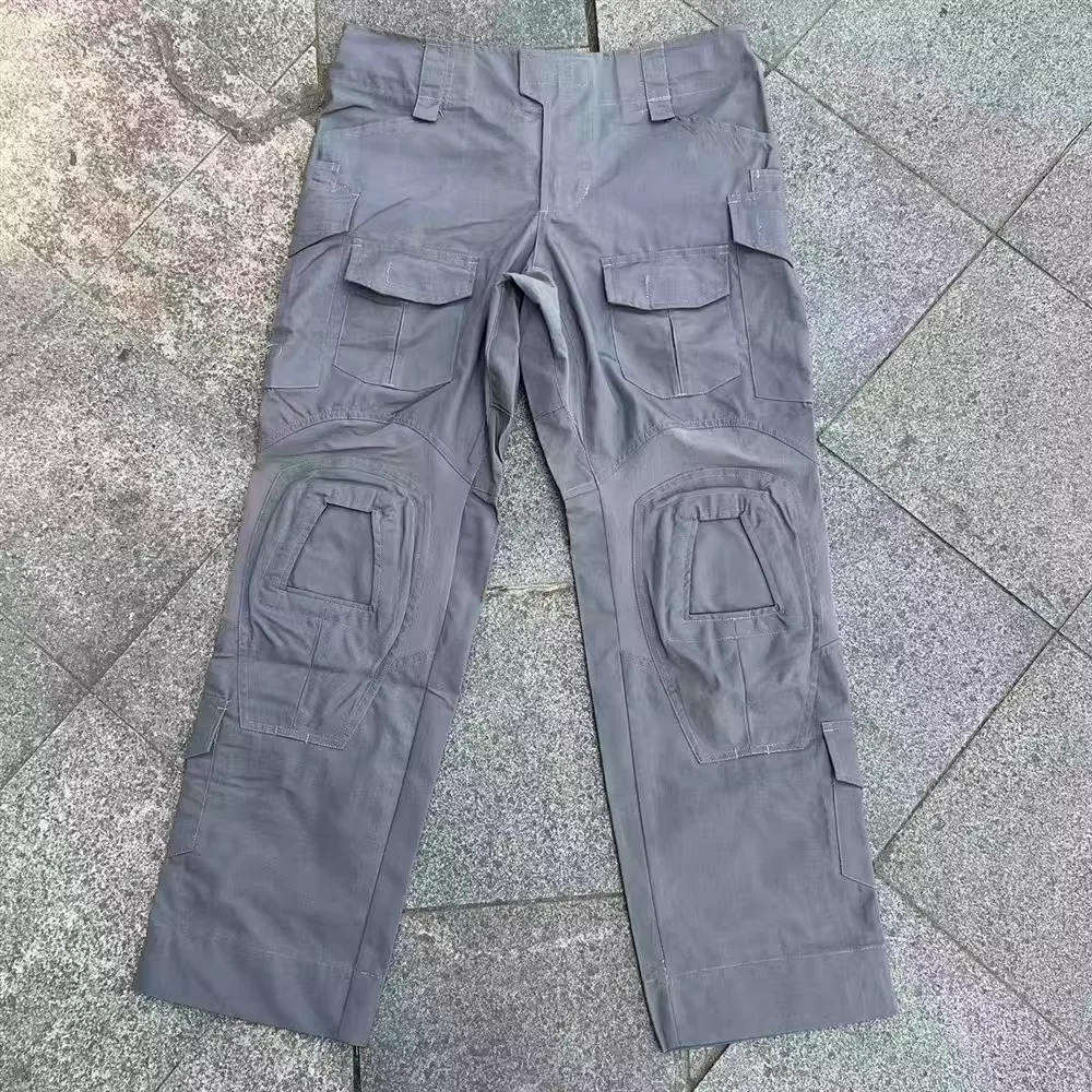 GEN3 Pantalones tácticos de combate grises ripstop para aire libre - imagen 2