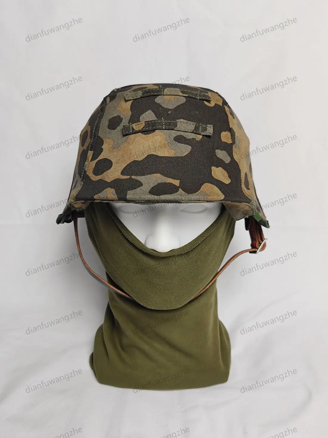 Funda cubrecasco táctico M35 alemán reversible camo roble DOT44 - imagen 5