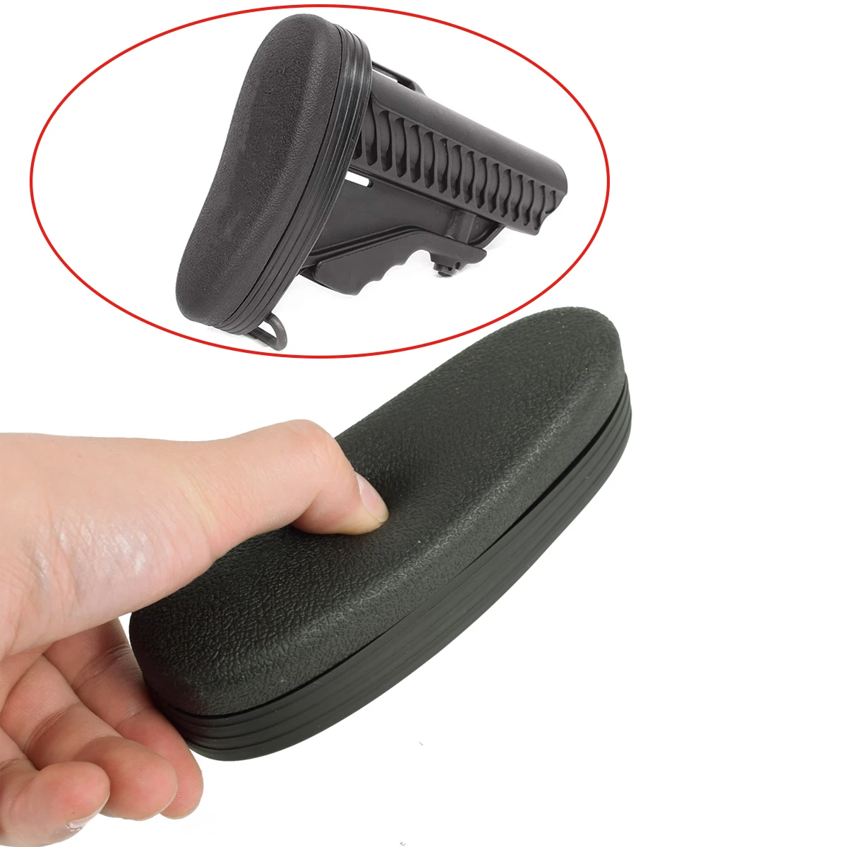 Protector de culata antideslizante ajustable para AR15 caza - imagen 4