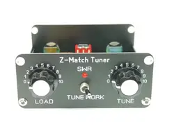 Z-Match sintonizador de antena QRP HF con adaptación amplia
