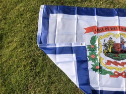 Bandera Virginia Occidental EE.UU. poliéster resistente exterior